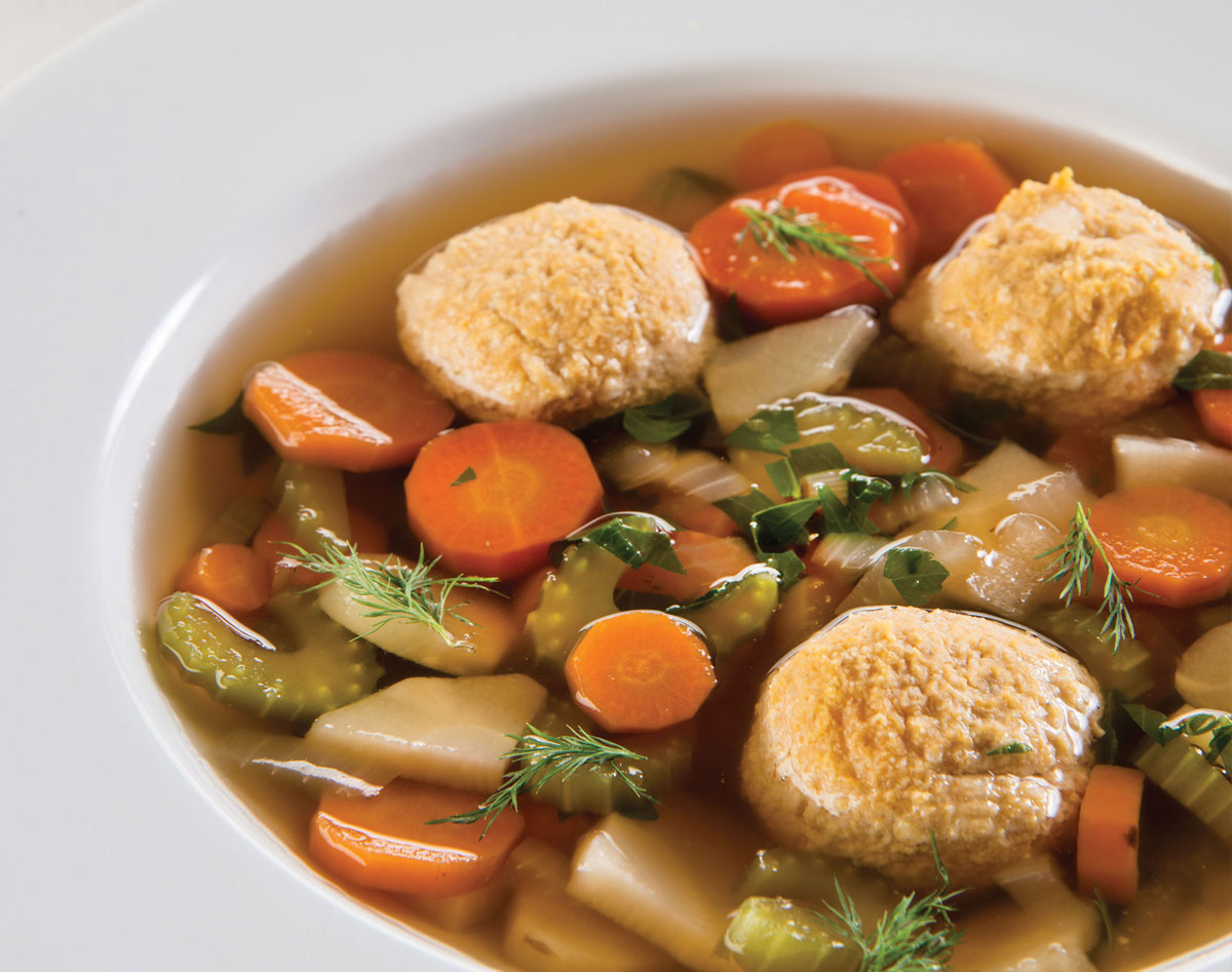 Vegan Matzo Ball Soup preview